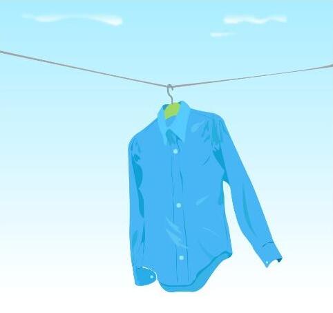 工作服晾晒方法