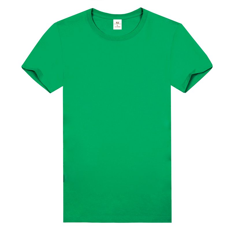 草绿色文化衫款式
