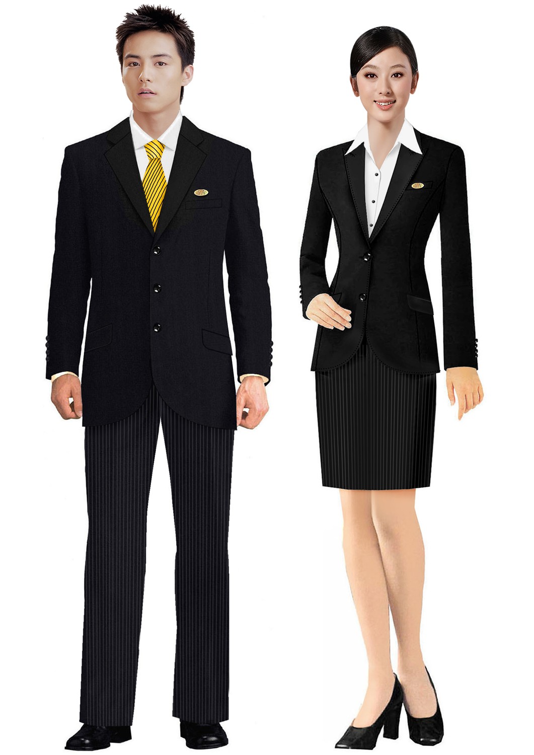 酒店工作服多少钱一套？