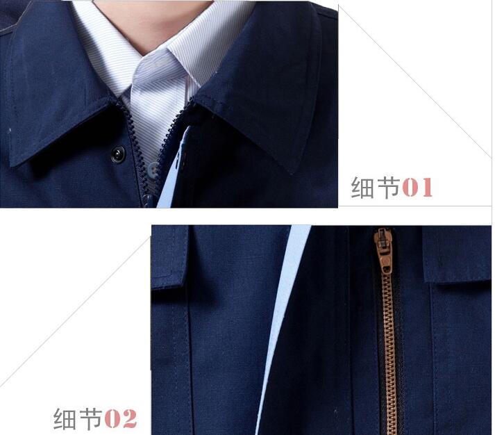 2018新款纯棉防静电工作服款式(图3)