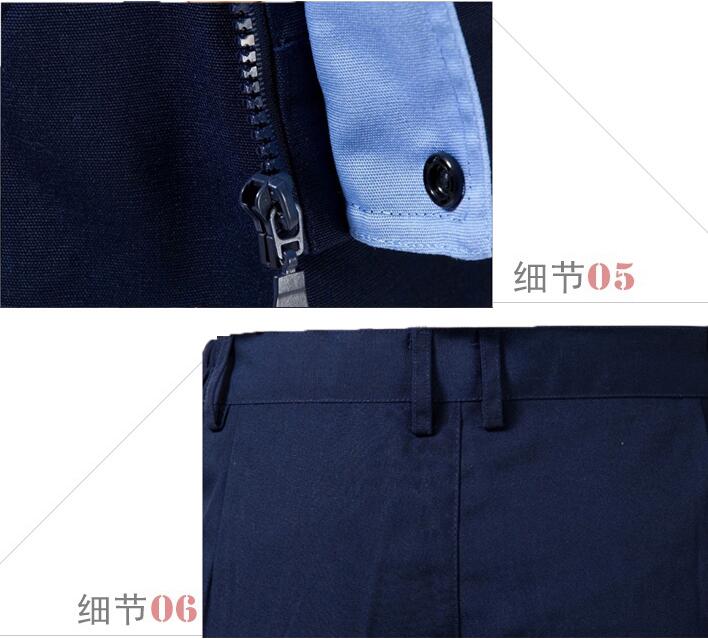 2018新款纯棉防静电工作服款式(图4)