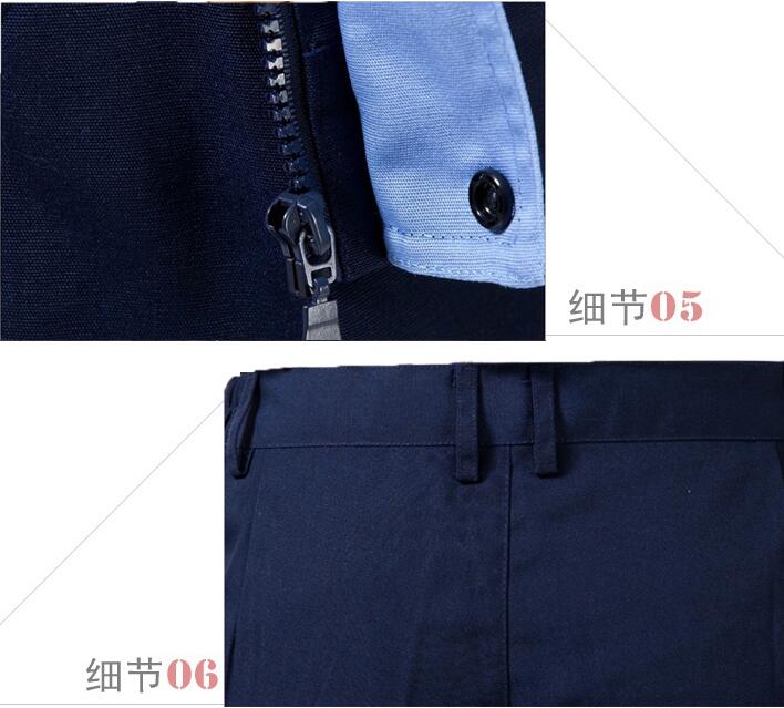 2018新款纯棉防静电工作服款式(图4)